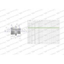Hydraulic connector m18x1 5 12l m14x1 5 08l 5pcs