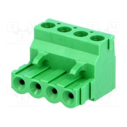 1 pcs x TE Connectivity - 282807-4 - Pluggable terminal block, Contacts ph: 5.08mm, ways: 4, straight
