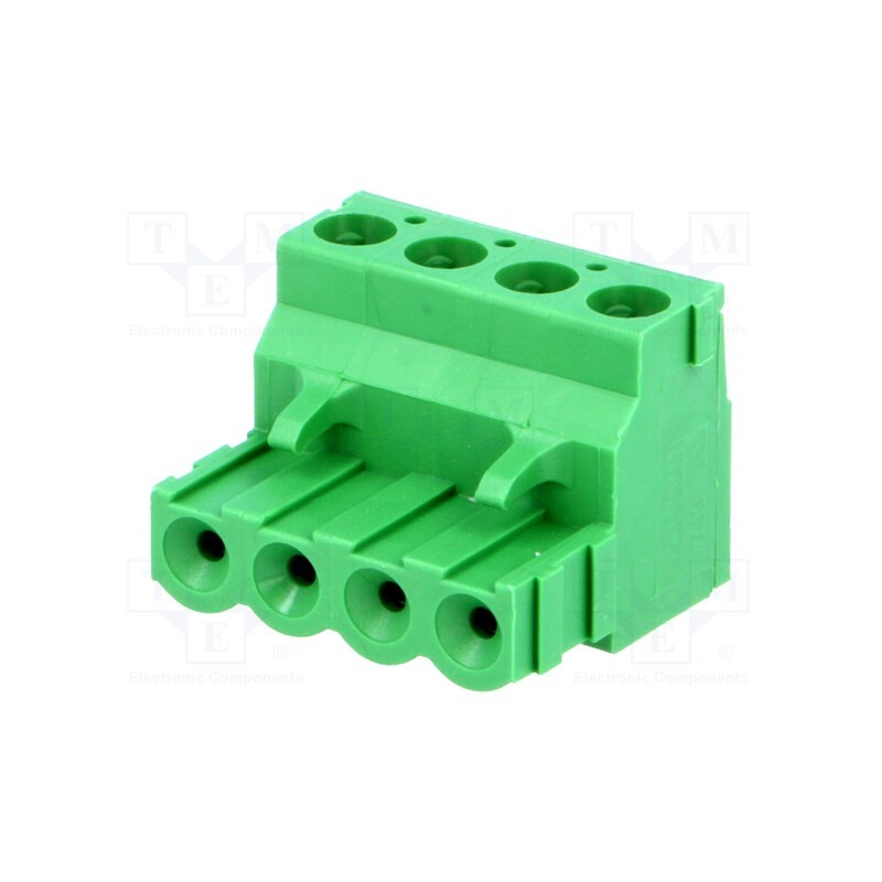 1 pcs x TE Connectivity - 282807-4 - Pluggable terminal block, Contacts ph: 5.08mm, ways: 4, straight