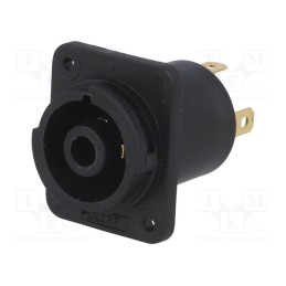 1 pcs x CLIFF - FCR2064 - Connector: circular, 4.8mm connectors,soldering, CLIFFCON, 20A