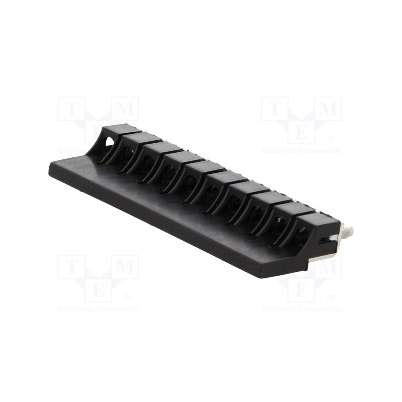 1 pcs x POKu00d3J - A42-5193 - Screw bridge, ways: 10, black, ZUG-2,5