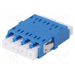 1 pcs x FIBRAIN - A001-LC-4X-2128 - Connector: fiber optic, socket,coupler, single mode (SM),quad