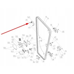 102007340 door handle sleeve