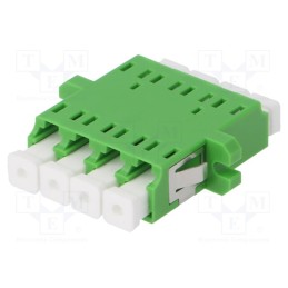 1 pcs x FIBRAIN - A001-LCA-4X-1118 - Connector: fiber optic, socket,coupler, single mode (SM),quad
