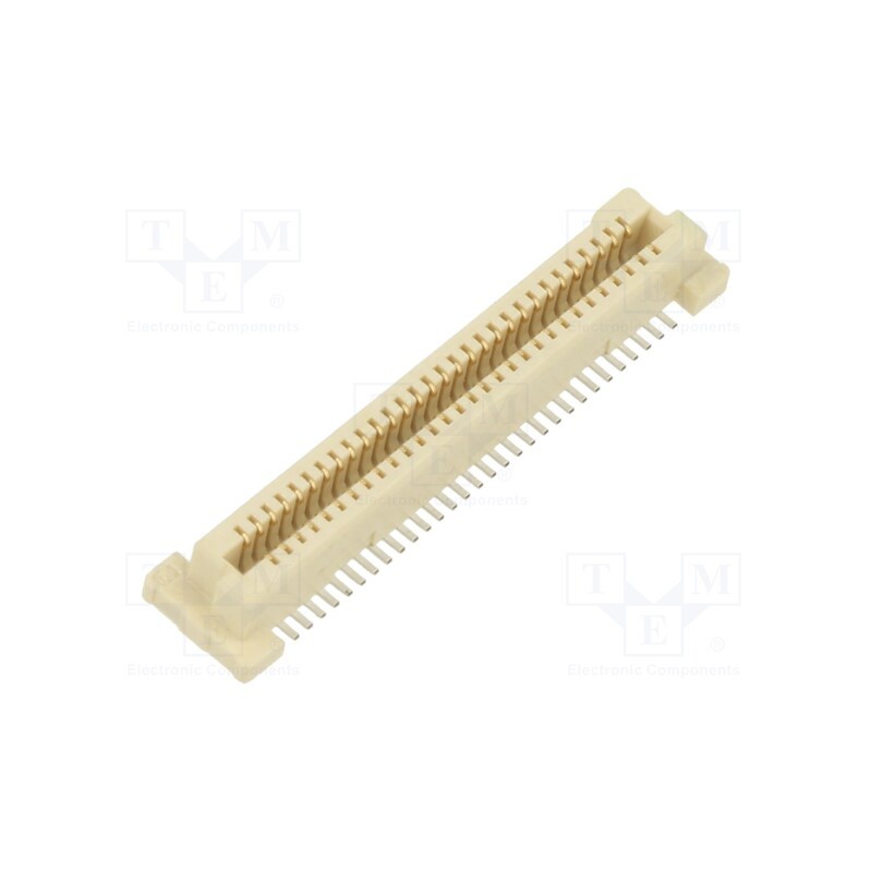 1 pcs x TE Connectivity - 5177983-2 - Connector: PCB to PCB, female, PIN: 60, 0.8mm, H: 5mm, FH, 0.5A, SMT