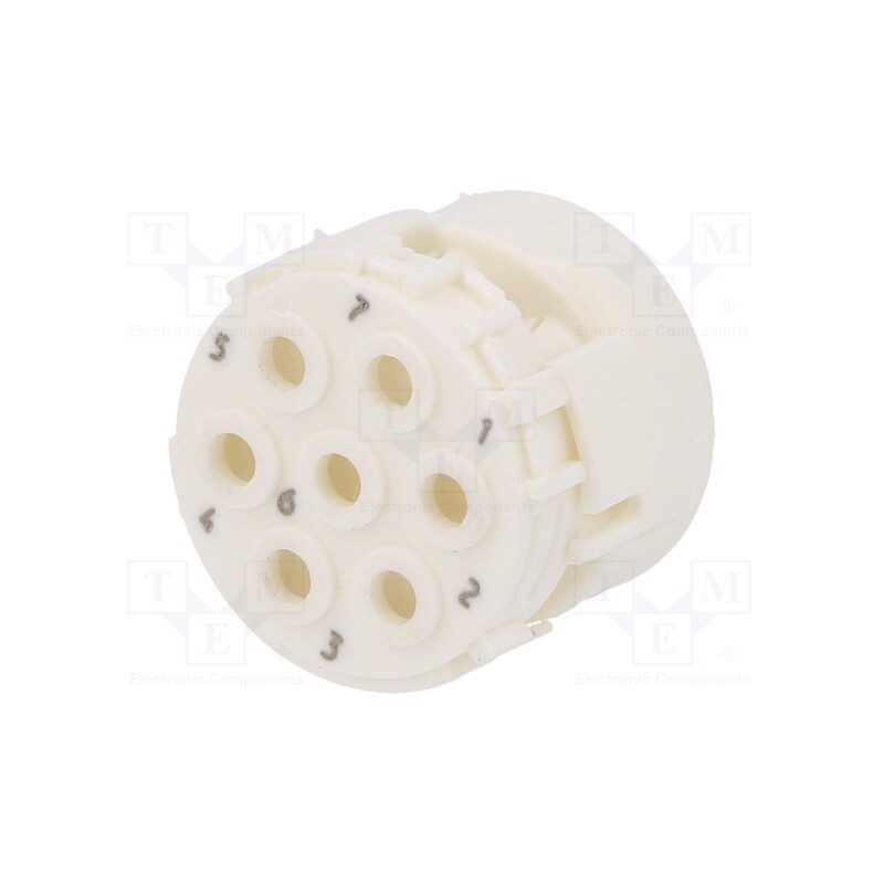 1 pcs x HARTING - 9151073001 - Connector: M23, contact insert, PIN: 7, male, crimped, w/o contacts