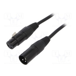 1 pcs x CLIFF - FC619101 - Male-female, PIN: 3, Cable: XLR-XLR, 1m