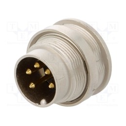 1 pcs x LUMBERG - SGV 50/6 - Connector: M16, socket, male, soldering, PIN: 5, 5A, 250V, IP40