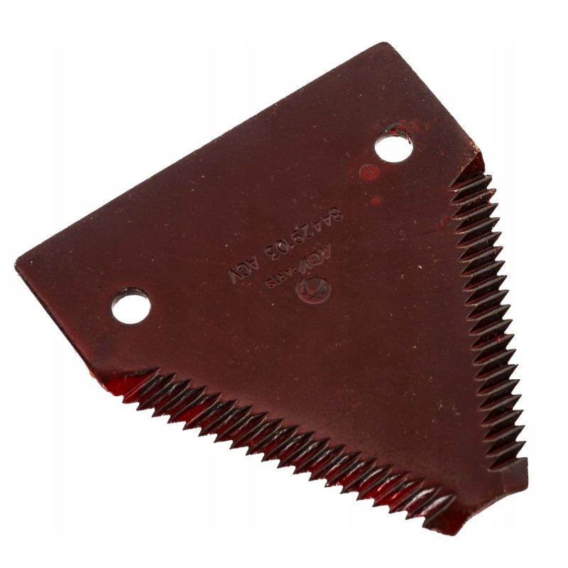 Knife scythe blade 83x76x2 5mm new holland 84429103