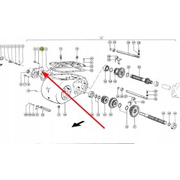 649976 0 gearbox side cover