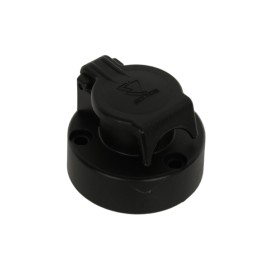 3-pole electrical socket for a 3-pin trailer