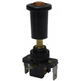 Pull-out switch with backlight, 12mm long