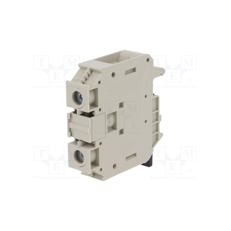 1 pcs x WIELAND - 57.535.0155.0 - Splice terminal: rail, 35mm2, ways: 1, terminals: 2, grey, TS32,TS35