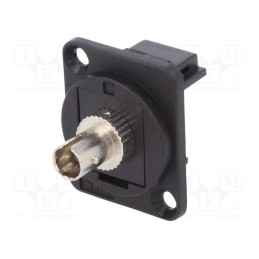 1 pcs x CLIFF - CP30218 - Connector: fiber optic, coupler, ST,both sides, Mat: plastic, FT