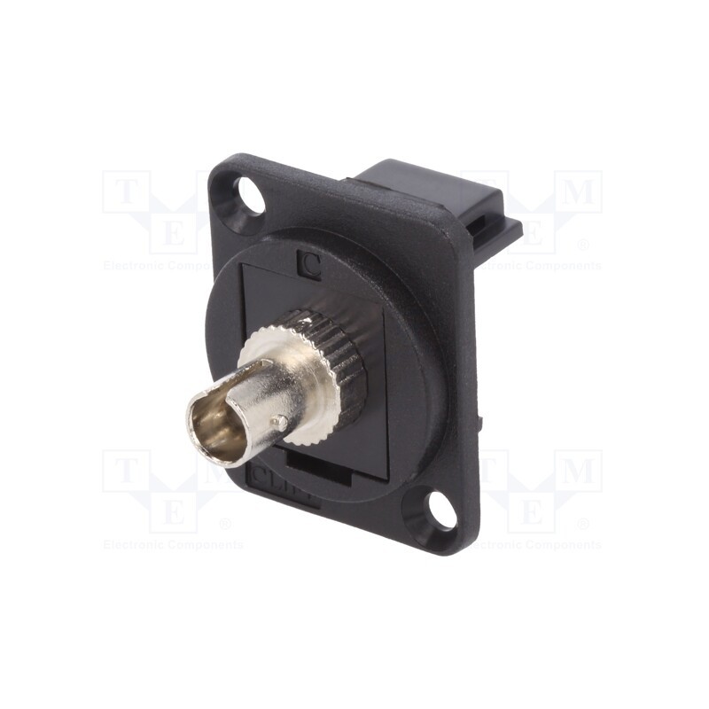 1 pcs x CLIFF - CP30218 - Connector: fiber optic, coupler, ST,both sides, Mat: plastic, FT