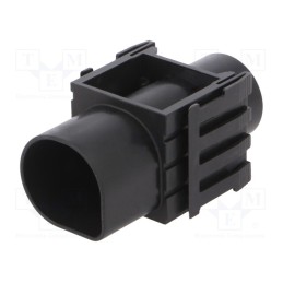 1 pcs x AMPHENOL - C14610A00160015 - Connector: HDC, module, male, C146,heavy|mate F, PIN: 1, 1kV