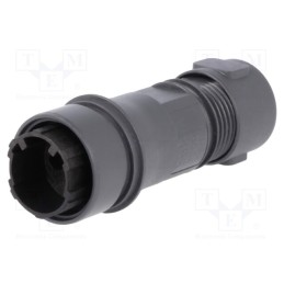 1 pcs x BULGIN - PXP6011/02P/CR/0507 - Connector: circular, plug, male, PIN: 2, w/o contacts, for cable