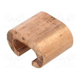 1 pcs x BM GROUP - BM01405 - Connector: C shape crimp, copper, 70mm2, 2/0AWG