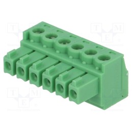 1 pcs x PHOENIX CONTACT - MC 1,5/ 6-ST-3,81 1803617 - Pluggable terminal block, 3.81mm, ways: 6, straight, plug, female