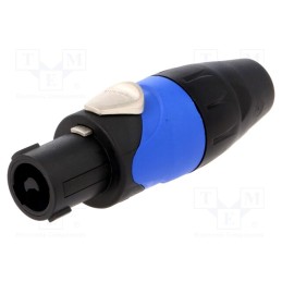 1 pcs x AMPHENOL - SP-2-FS - Plug, loudspeaker, female, PIN: 2, for cable, 30A, 133V, soldering