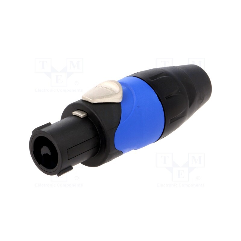 1 pcs x AMPHENOL - SP-2-FS - Plug, loudspeaker, female, PIN: 2, for cable, 30A, 133V, soldering