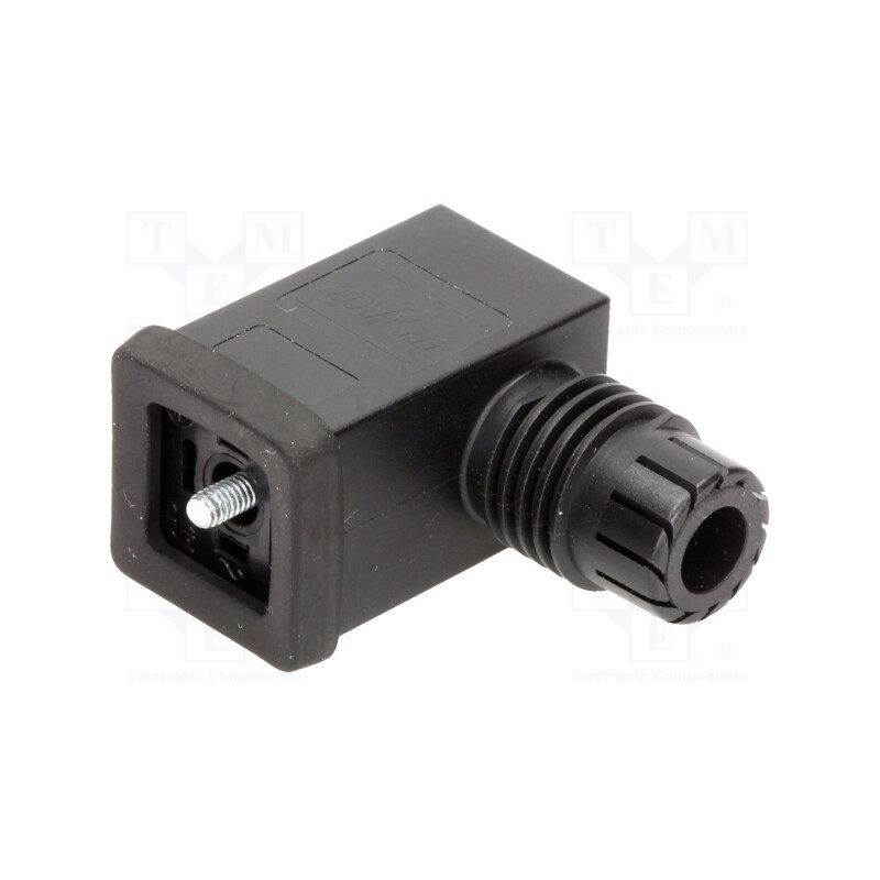 1 pcs x MOLEX - 121204-0010 - Connector: valve connector, plug, form C, 8mm, female, PIN: 3, mPm