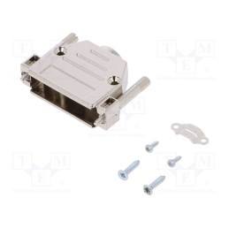 1 pcs x ENCITECH - 1530-0105-03 - Enclosure: for D-Sub connectors, D-Sub 25pin,D-Sub HD 44pin
