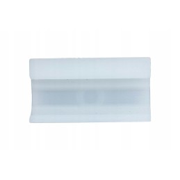 Plastic slide guide for the rapeseed side knives