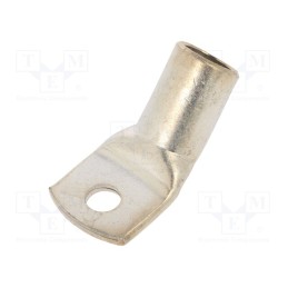 1 pcs x BM GROUP - BM0334345 - Tip: ring tube, M10, 150mm2, crimped, for cable, angled 45°, tinned