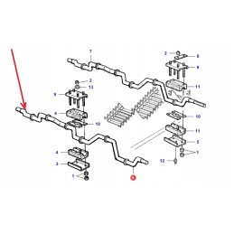 La322125850 shaker shaft