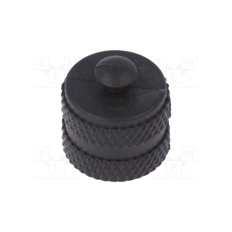 1 pcs x BULGIN - PXPPAM12CAF - Protection cover, male M12 connectors, IP67, plastic