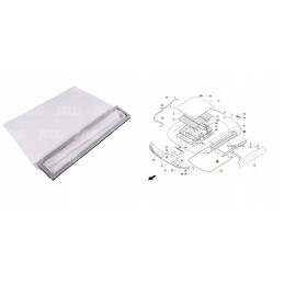 Claas Lexion 559646 anti-pollen cabin filter