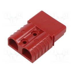 1 pcs x ANDERSON POWER PRODUCTS - P992G1-BK - Plug, DC supply, SB® 50, hermaphrodite, for cable, crimped, red