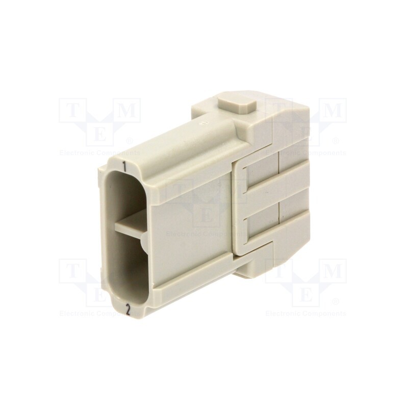1 pcs x HARTING - 9140023002 - Connector: rectangular, module, male, Han Modular 40A, PIN: 2, 40A
