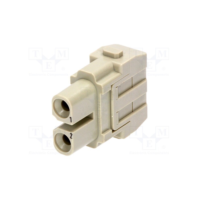 1 pcs x HARTING - 9140023102 - Connector: rectangular, module, female, Han Modular 40A, PIN: 2