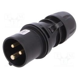 1 pcs x PCE - 013-6X - Connector: AC supply, plug, male, 16A, 230VAC, IEC 60309, IP44