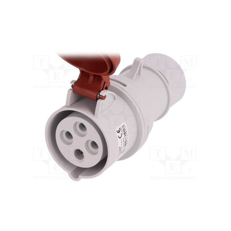 1 pcs x PAWBOL - B.1039 - Connector: AC supply 3-phase, plug, female, 16A, 400VAC, IEC 60309