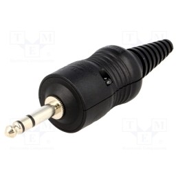 1 pcs x CLIFF - CL2075S - Plug, Jack 6,3mm, stereo, ways: 3, straight, Jumbo, 15mm