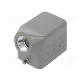 1 pcs x DEGSON ELECTRONICS - D6B-SE-2G-PG13.5 - Enclosure: for HDC connectors, size D6B, for cable, for latch