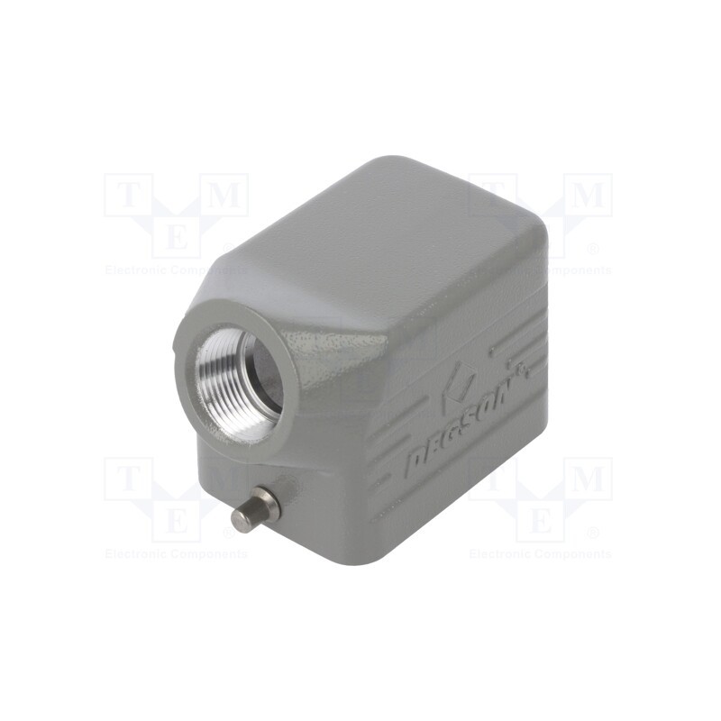 1 pcs x DEGSON ELECTRONICS - D6B-SE-2G-PG13.5 - Enclosure: for HDC connectors, size D6B, for cable, for latch