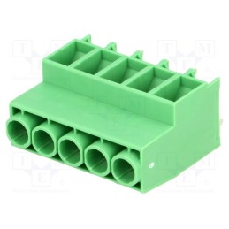 1 pcs x PHOENIX CONTACT - MKDS 5N HV/ 5-ZB-6,35 1777574 - PCB terminal block, angled 90°, 6.35mm, ways: 5, on PCBs, 0.2÷4mm2