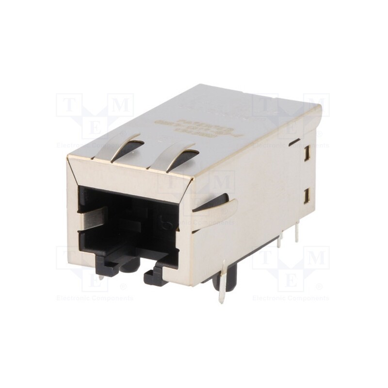 1 pcs x BEL FUSE - 0813-1X1T-57-F - Socket, RJ45, PIN: 8, shielded,PoE,with isolation transformer