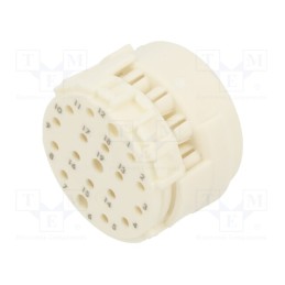 1 pcs x HARTING - 9151193001 - Connector: M23, contact insert, PIN: 19(3+16), male, crimped, 100V