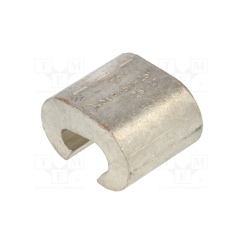 1 pcs x BM GROUP - BM014101 - Connector: C shape crimp, copper, 50mm2, tinned, 1/0AWG