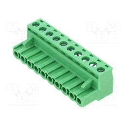 1 pcs x AMPHENOL ANYTEK - TJ1071500000G - Pluggable terminal block, 5mm, ways: 10, straight, plug, female