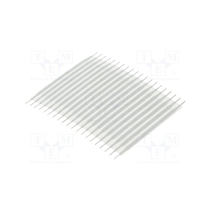 1 pcs x TE Connectivity - FSN21.5A-20 - Connector: jumper cable, Cable ph: 2.54mm, L: 38.1mm, straight