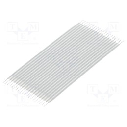 1 pcs x TE Connectivity - 5-1437131-9 - Connector: jumper cable, Cable ph: 1.27mm, L: 50.8mm, straight