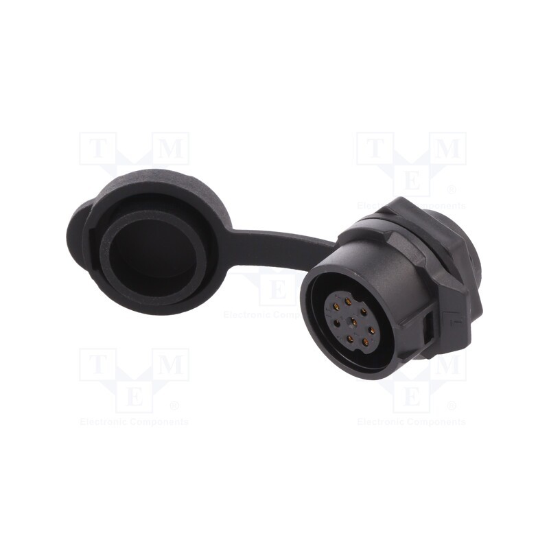 1 pcs x LUTRONIC - 2230 - Connector: circular, socket, size 16, 02, female, PIN: 8, for latch