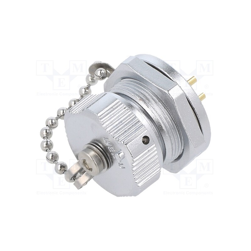 1 pcs x WEIPU - WY16K4BZMQ1 - Socket, WY16, female, PIN: 4, IP67, 15A, soldering, 500V, 2mm2, 14AWG