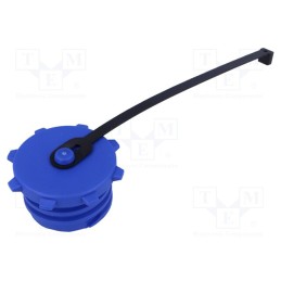 1 pcs x BULGIN - PX0960 - Protection cover, external thread,threaded joint